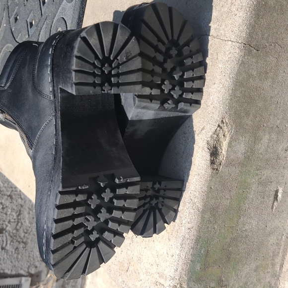 Swedish Hasbeens Biker booties size 38 worn once - Picture 5 of 6